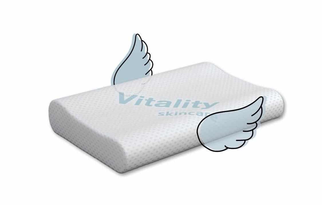 Perna VitalCare are o formă ondulată (anatomică)